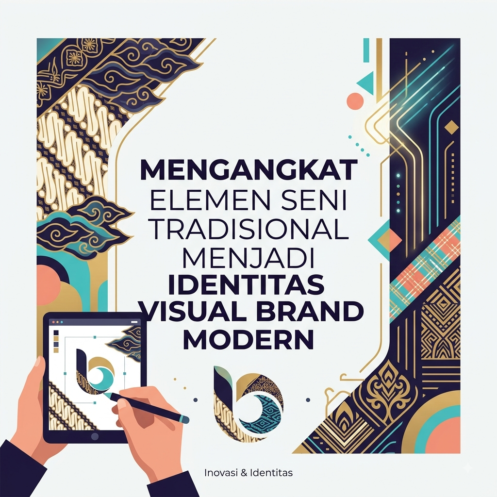 Elemen Seni Tradisional Menjadi Identitas Visual Brand