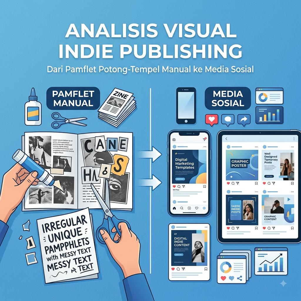Dari Pamflet Potong-Tempel Manual ke Media Sosial