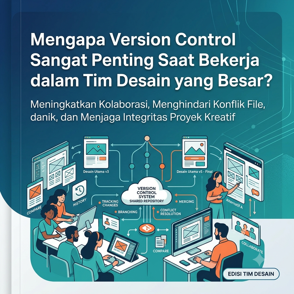 Sangat Penting Saat Bekerja dalam Tim Desain yang Besar