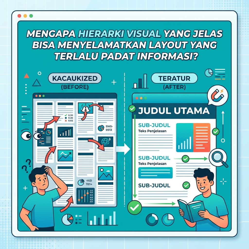 Mengapa Hierarki Visual yang Jelas Bisa Menyelamatkan Layout
