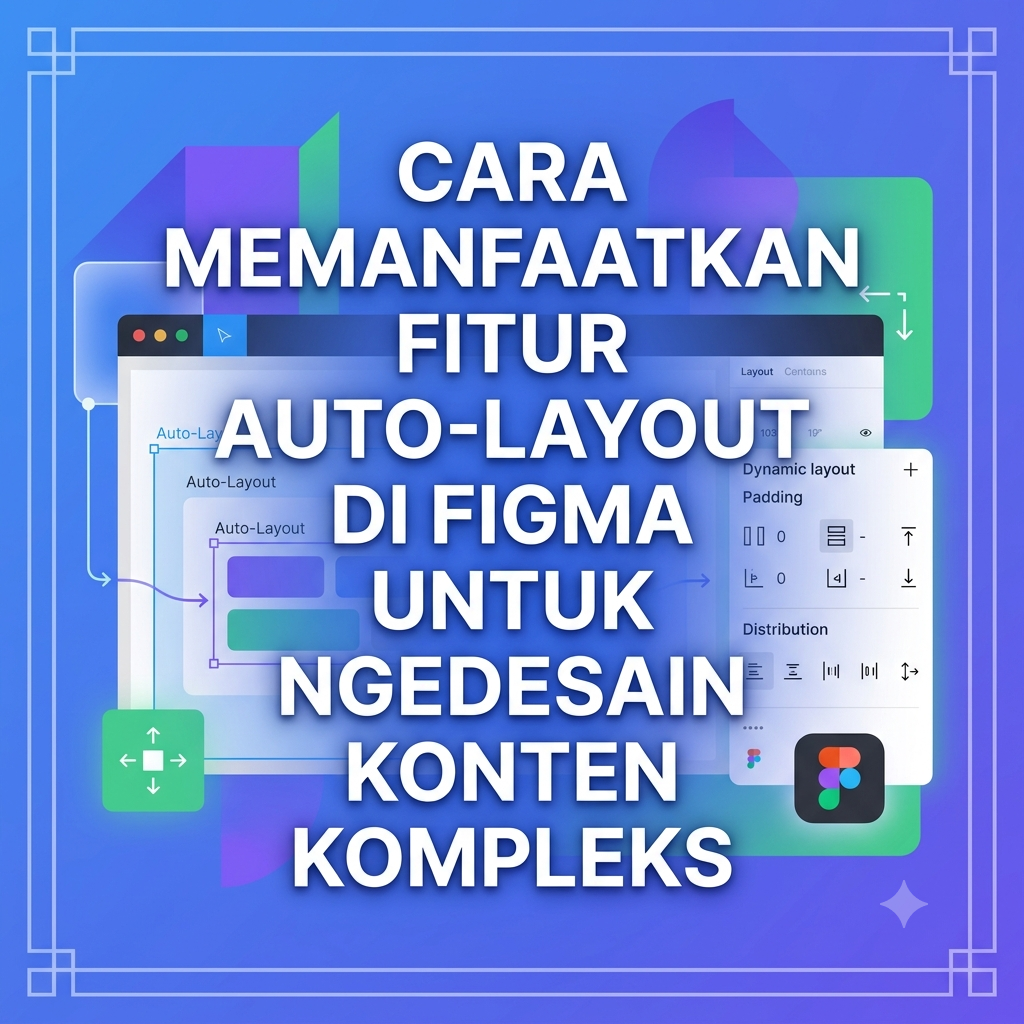 Fitur Auto-Layout di Figma untuk Ngedesain Konten Kompleks