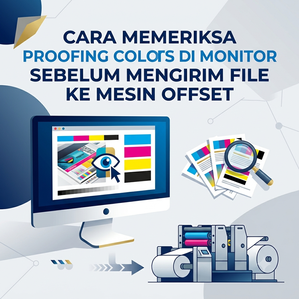 Proofing Colors di Monitor Sebelum Mengirim File ke Mesin Offset