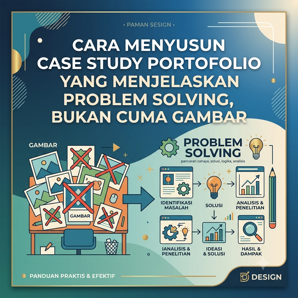 Cara Case Study Portofolio yang Menjelaskan Problem Solving