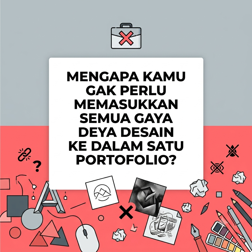 Memasukkan Semua Gaya Desain ke Dalam Satu Portofolio