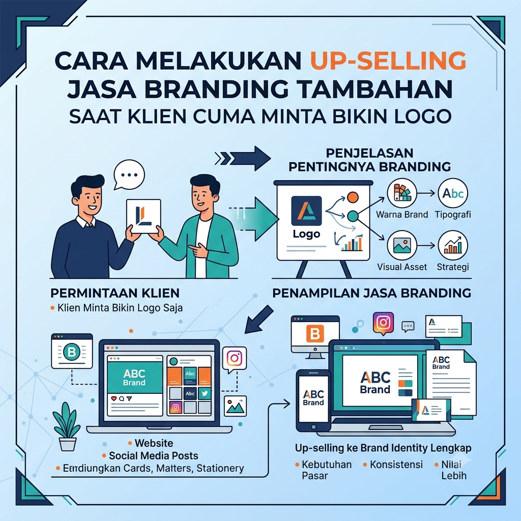 Jasa Branding Tambahan Saat Klien Cuma Minta Bikin Logo
