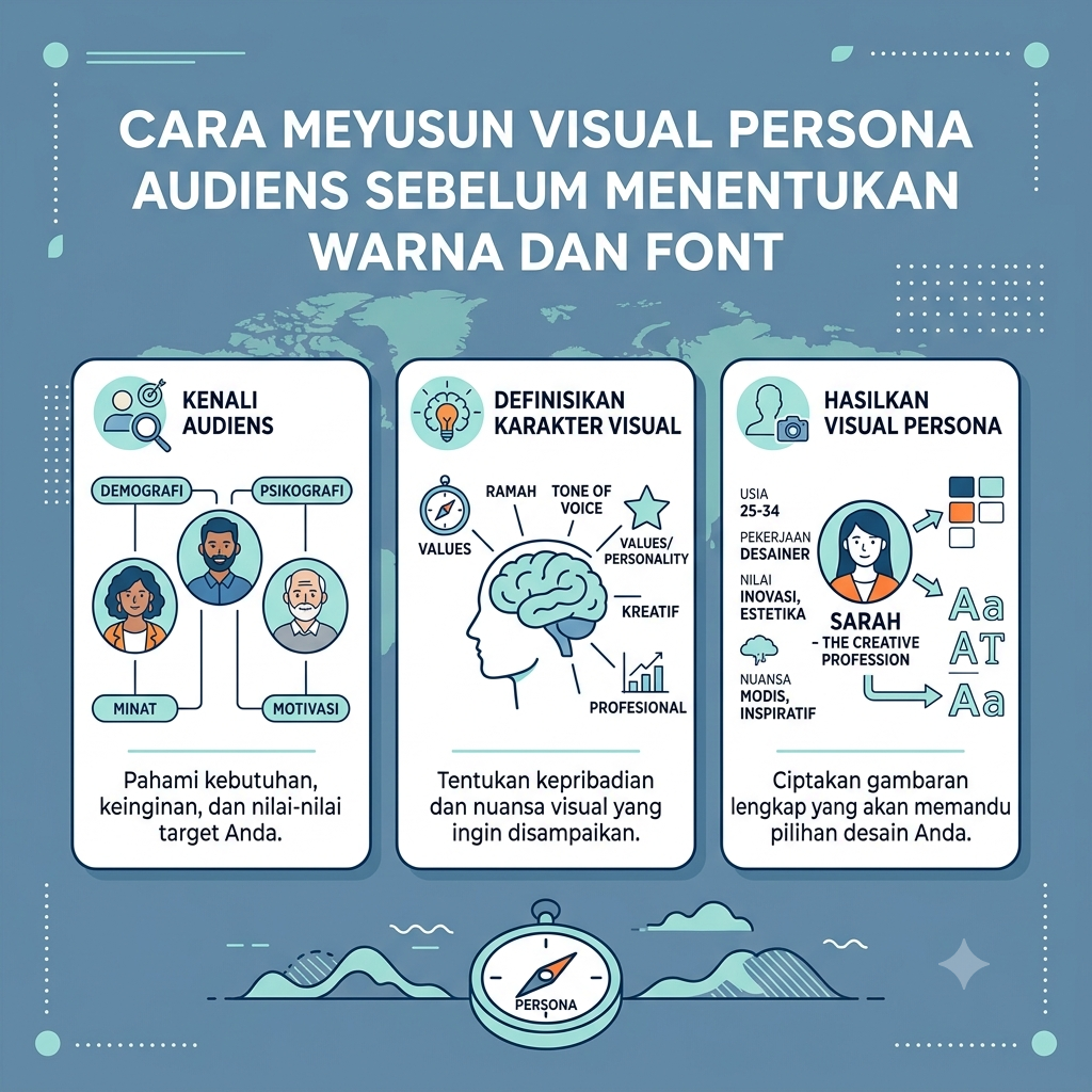 Cara Menyusun Visual Persona Audiens