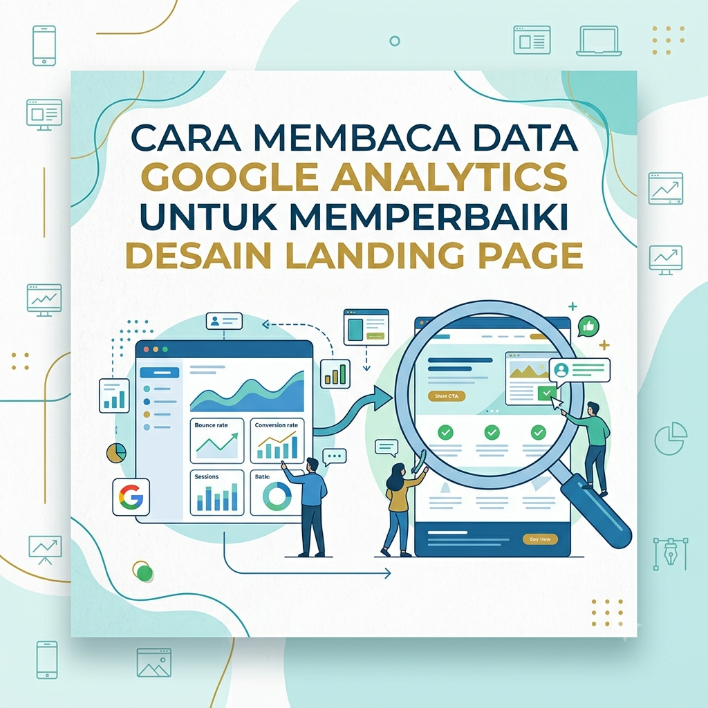 Data Google Analytics untuk Memperbaiki Desain Landing Page