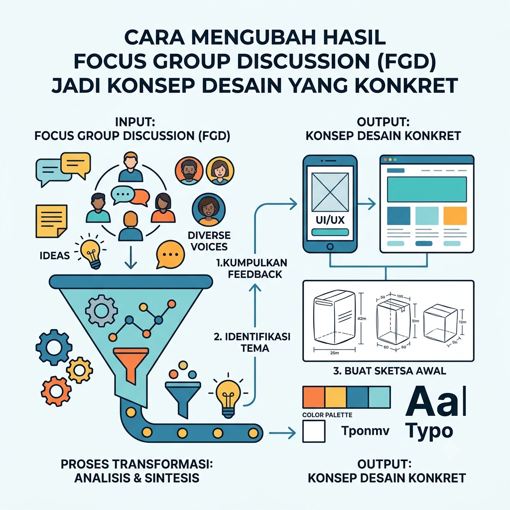 Focus Group Discussion (FGD) Jadi Konsep Desain yang Konkret