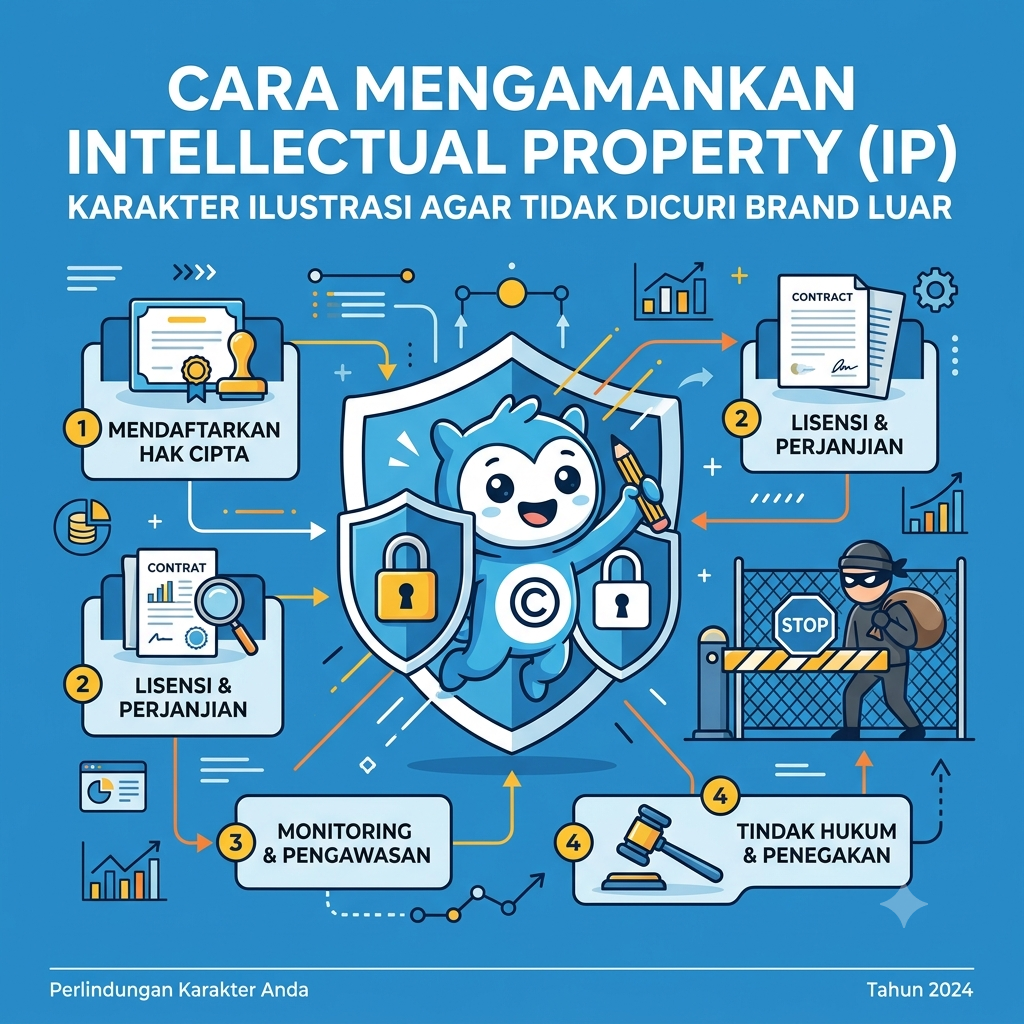 Mengamankan Karakter Ilustrasi Agar Tidak Dicuri
