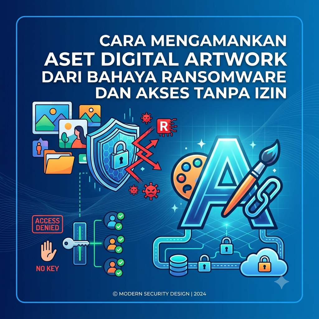 Mengamankan Aset Digital Artwork dari Bahaya Ransomware