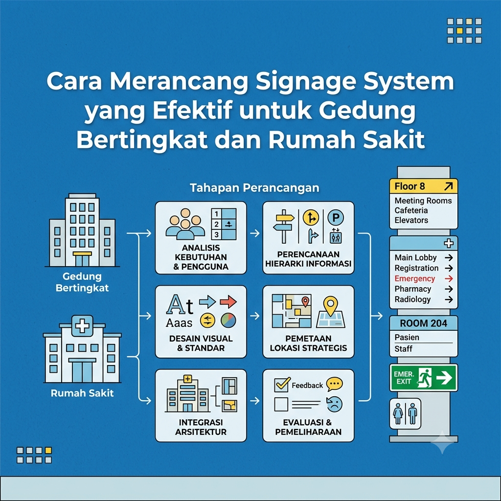 Merancang Signage System yang Efektif untuk Gedung