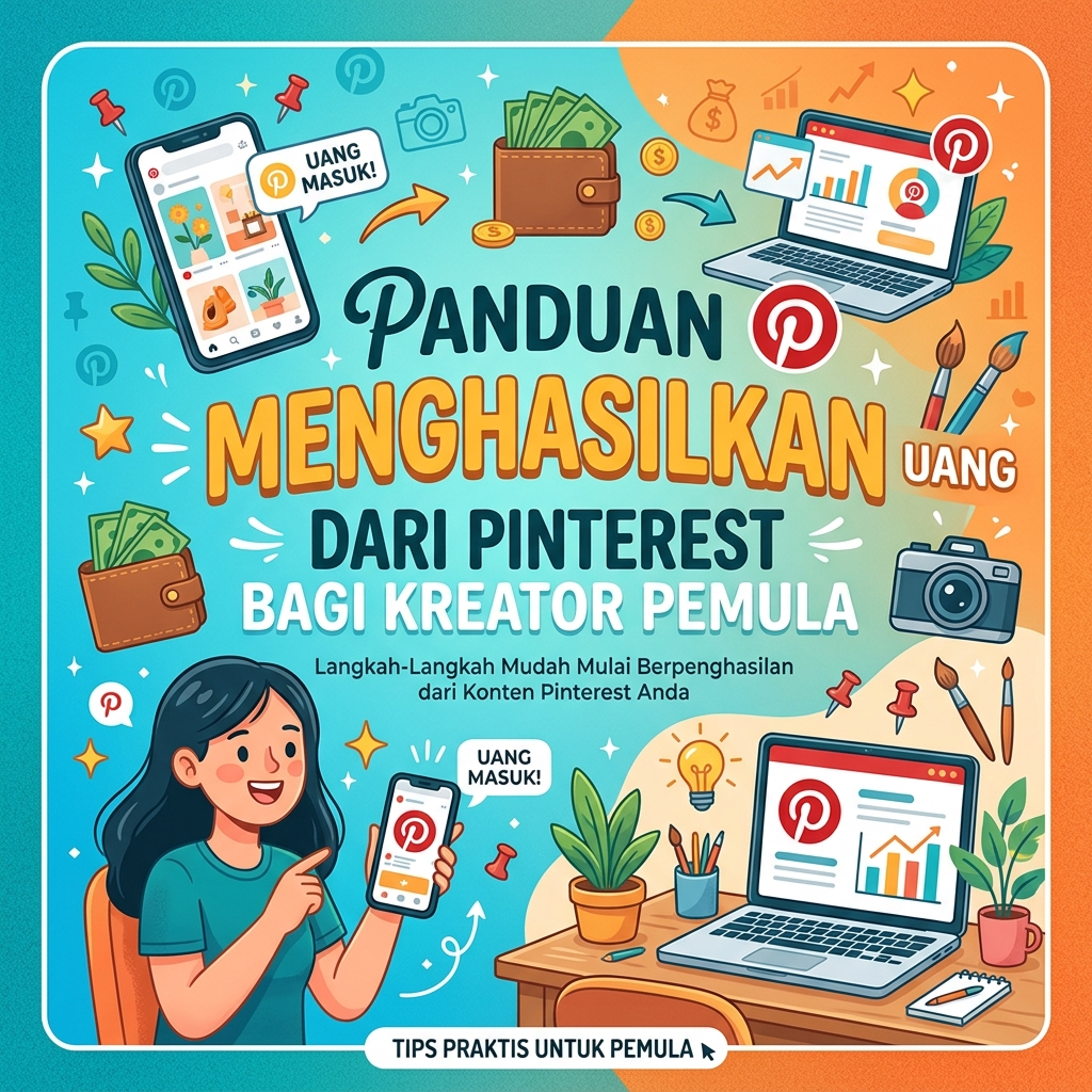 Cara Mendapatkan Penghasilan dari Pinterest dengan Konten Edukatif