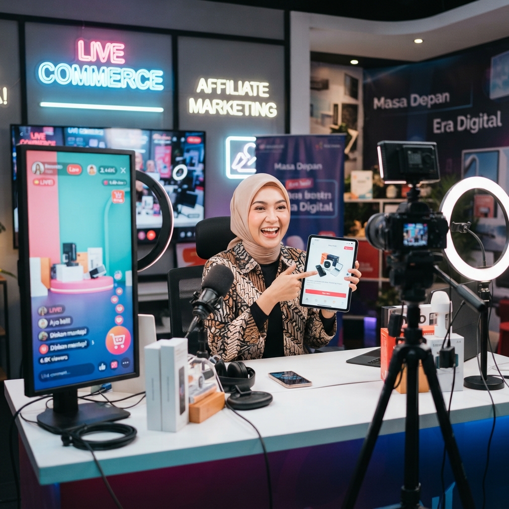 Masa Depan Affiliate Marketing di Era Live Commerce