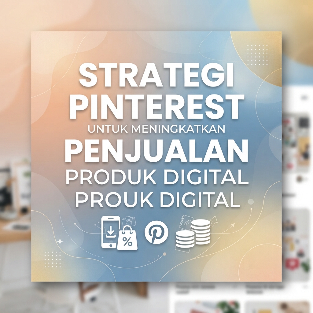 Strategi Pinterest untuk Meningkatkan Penjualan Produk Digital