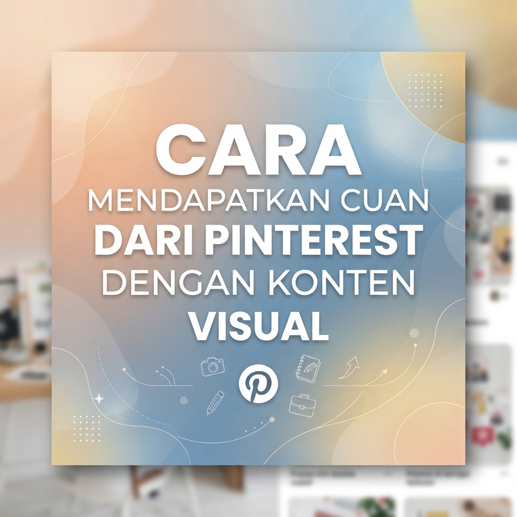 Cara Mendapatkan Cuan dari Pinterest dengan Konten Visual