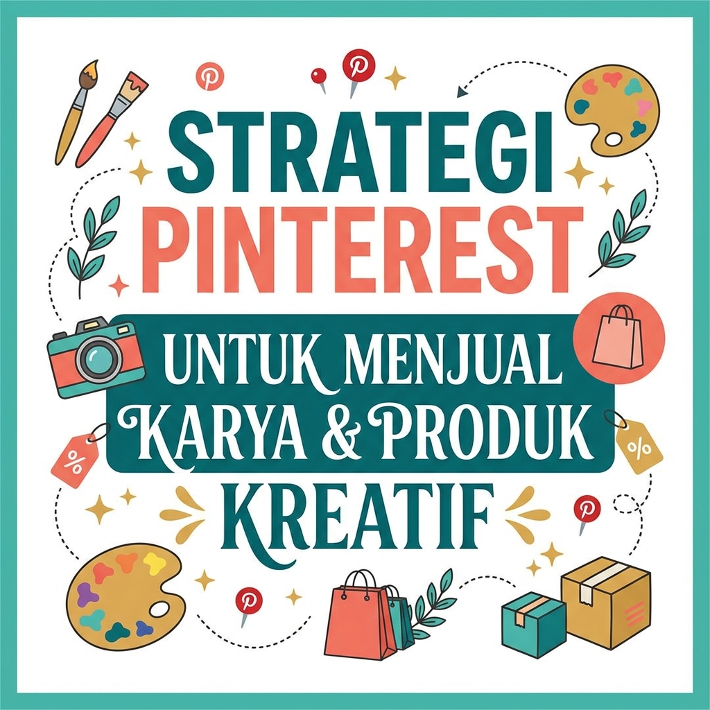 Strategi Pinterest untuk Menjual Karya dan Produk Kreatif