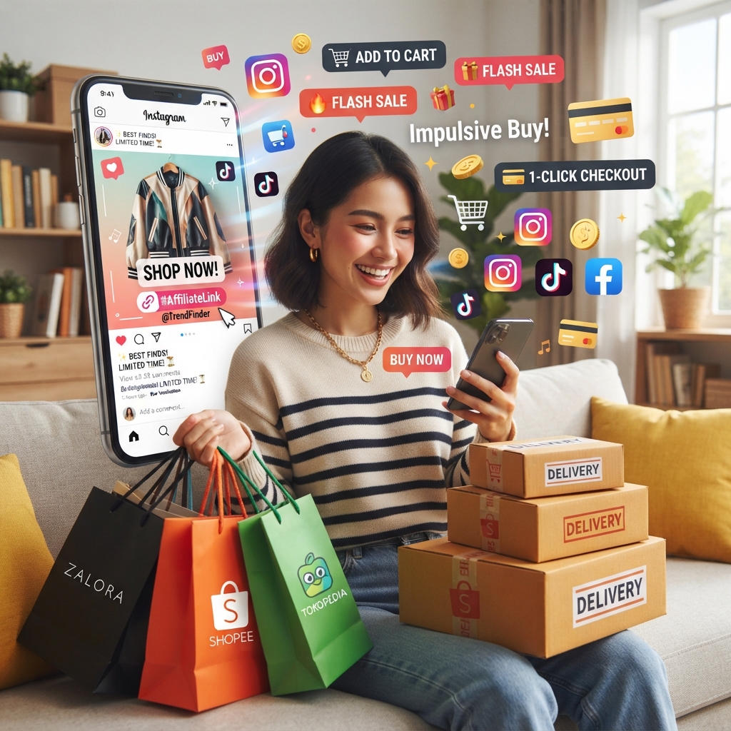 Affiliate Marketing dan Tren Belanja Impulsif di Media Sosial