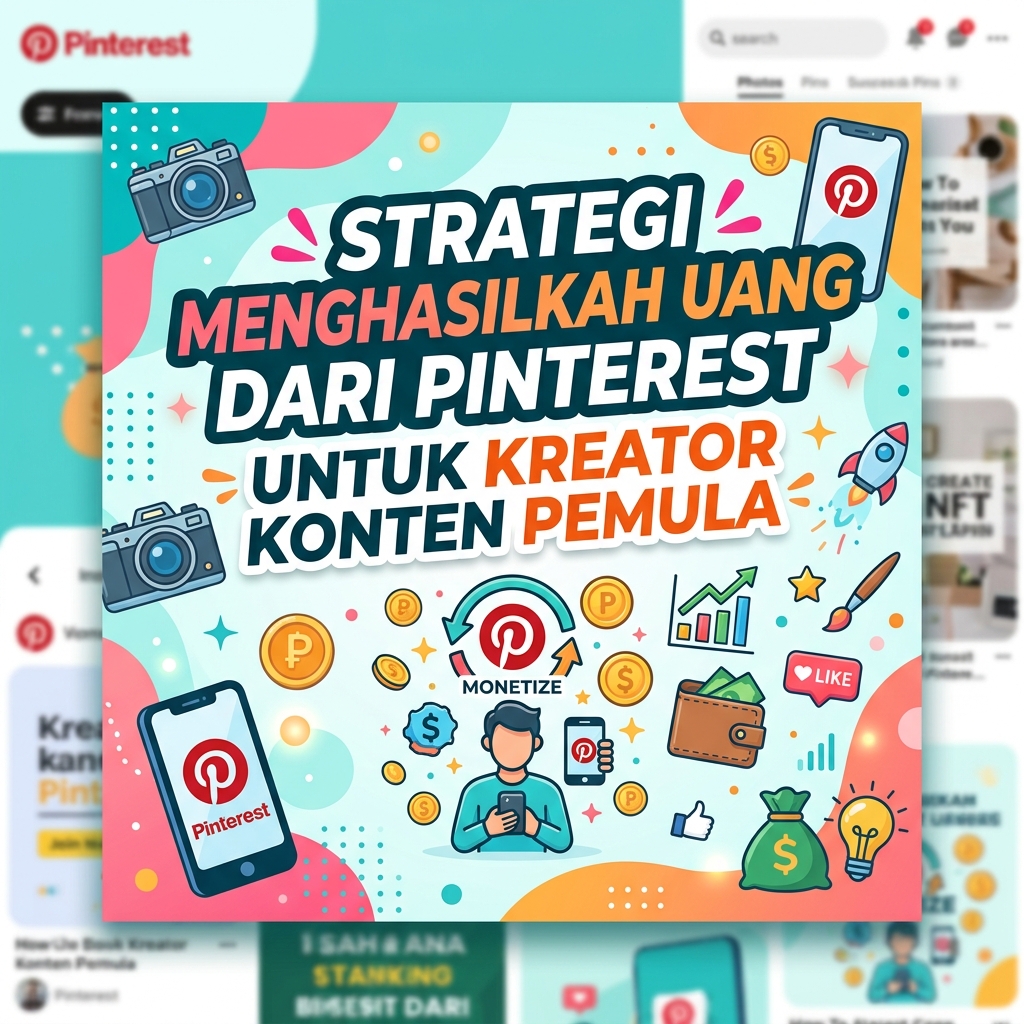 Strategi Menghasilkan Uang dari Pinterest untuk Kreator Konten