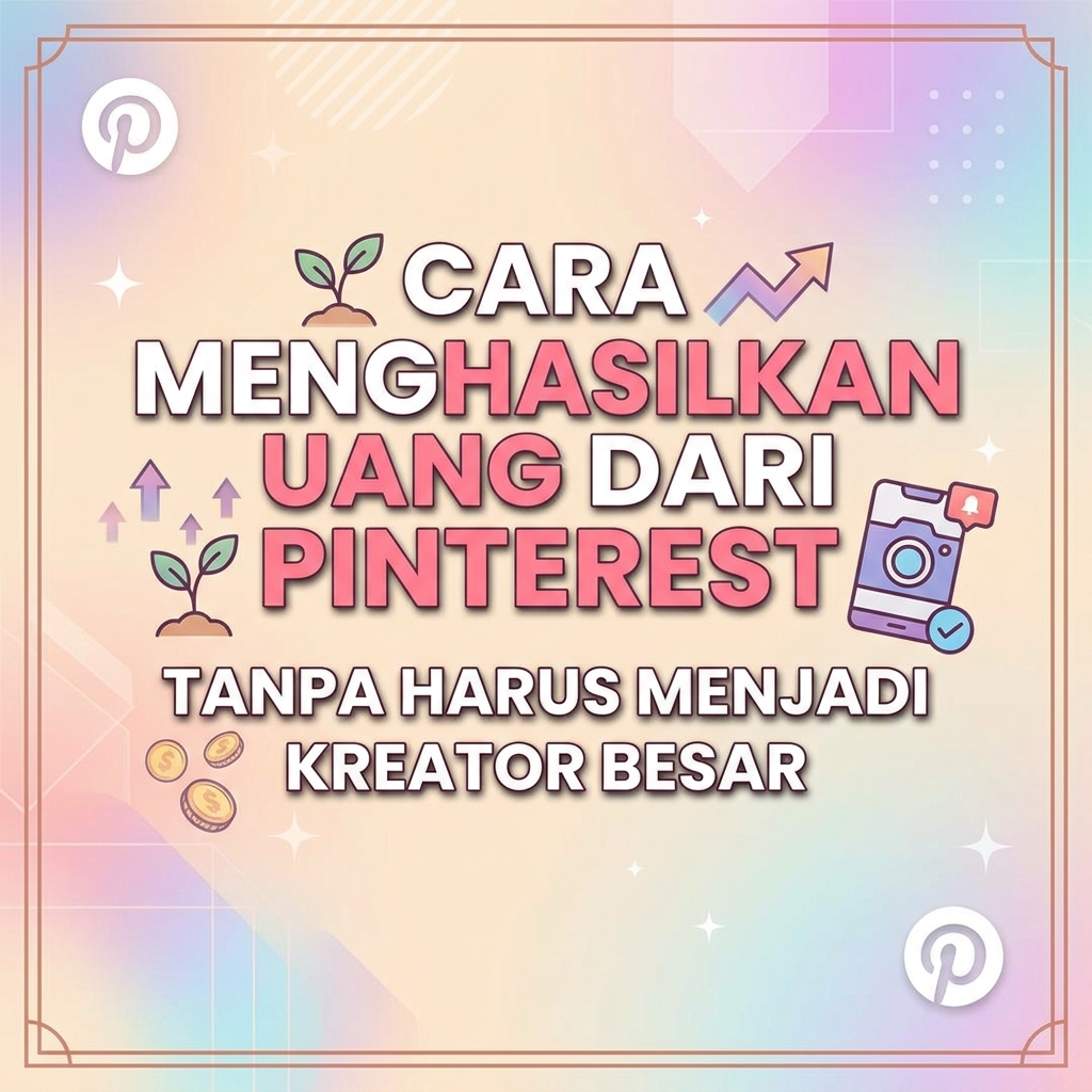Cara Menghasilkan Uang dari Pinterest Tanpa Harus Menjadi