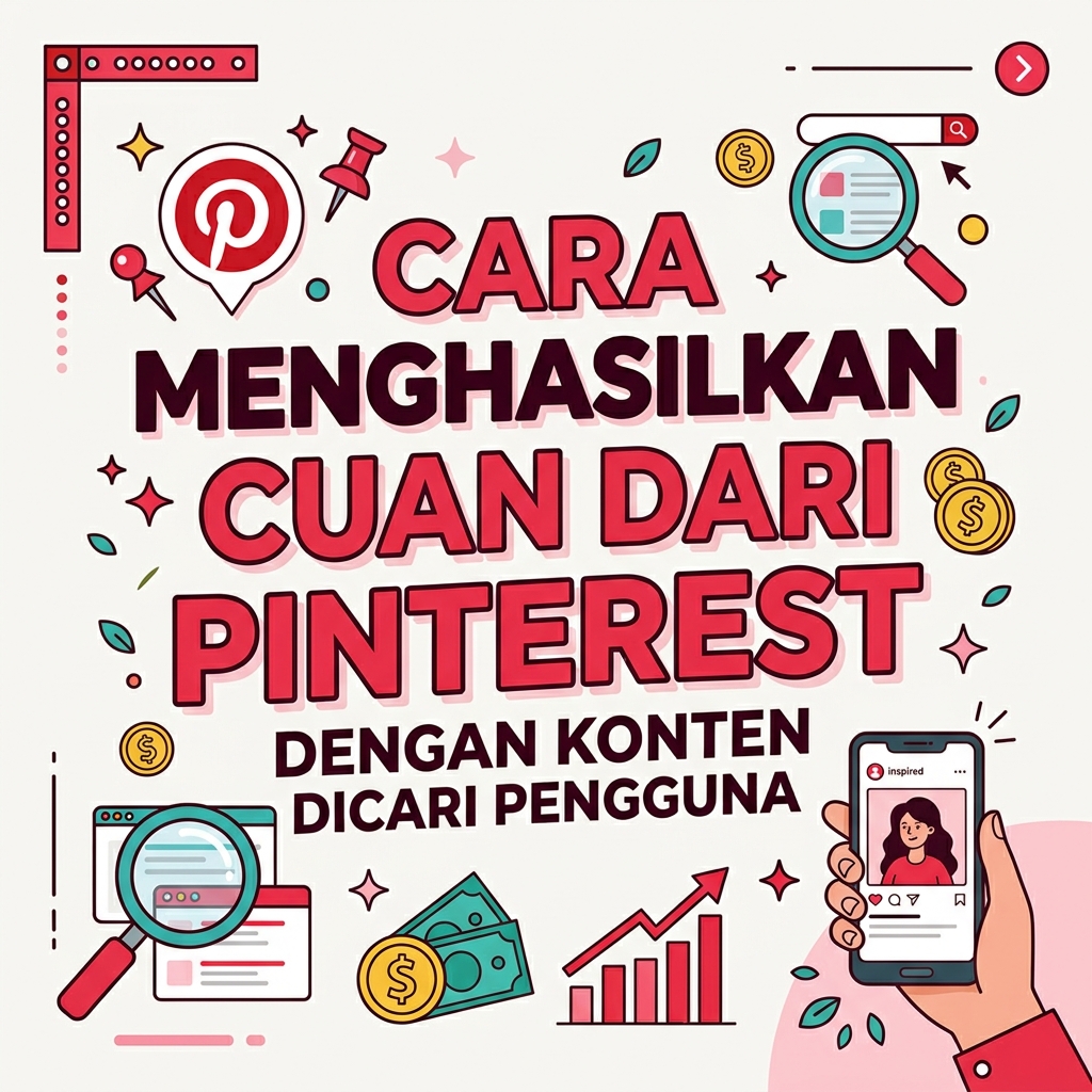 Cara Menghasilkan Cuan dari Pinterest dengan Konten yang Dicari