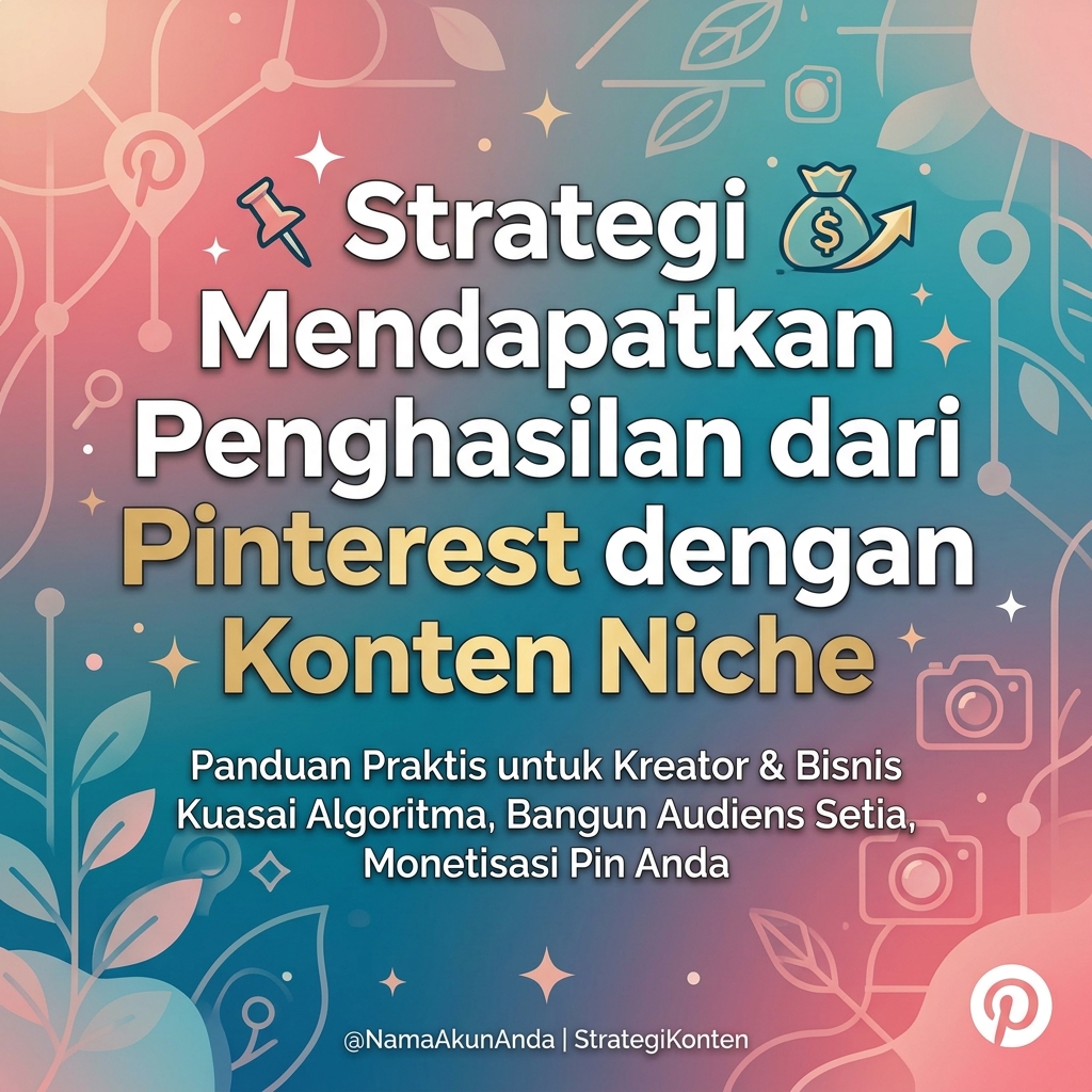 Strategi Mendapatkan Penghasilan dari Pinterest dengan Konten