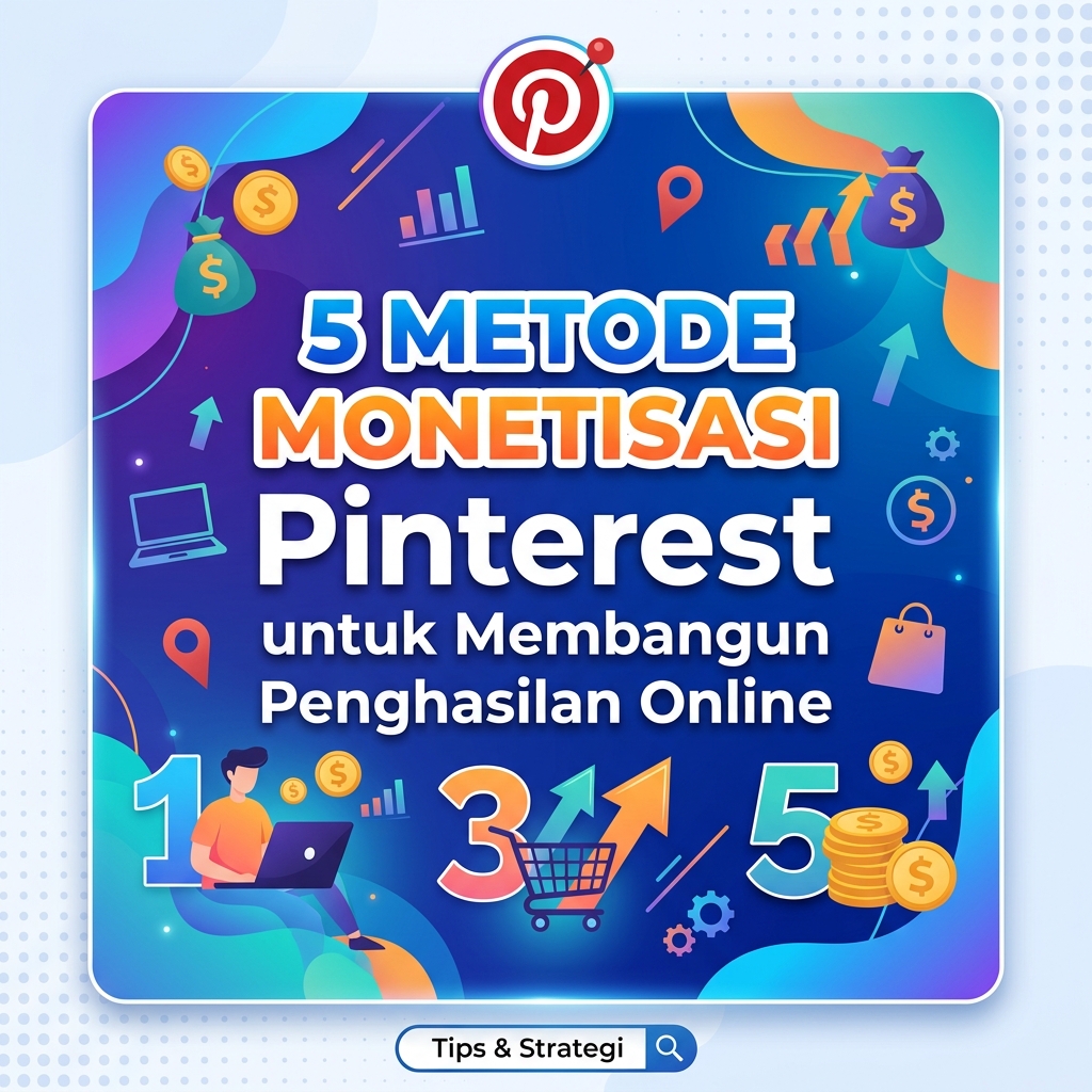 5 Metode Monetisasi Pinterest untuk Membangun Penghasilan Online