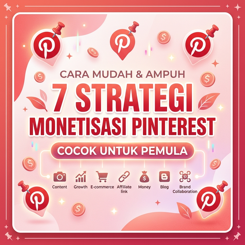 7 Strategi Monetisasi Pinterest yang Cocok untuk Pemula