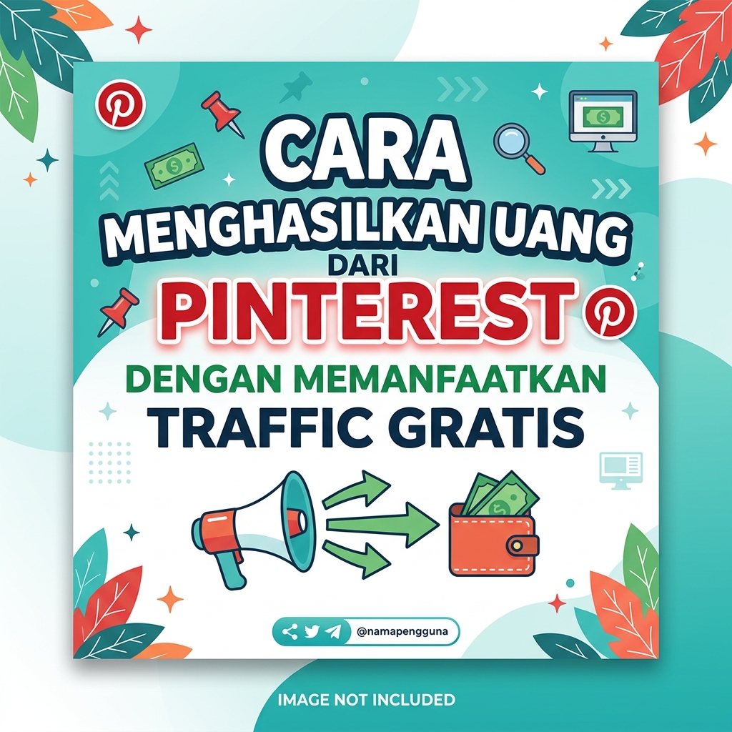 Cara Menghasilkan Uang dari Pinterest dengan Memanfaatkan Traffic Gratis