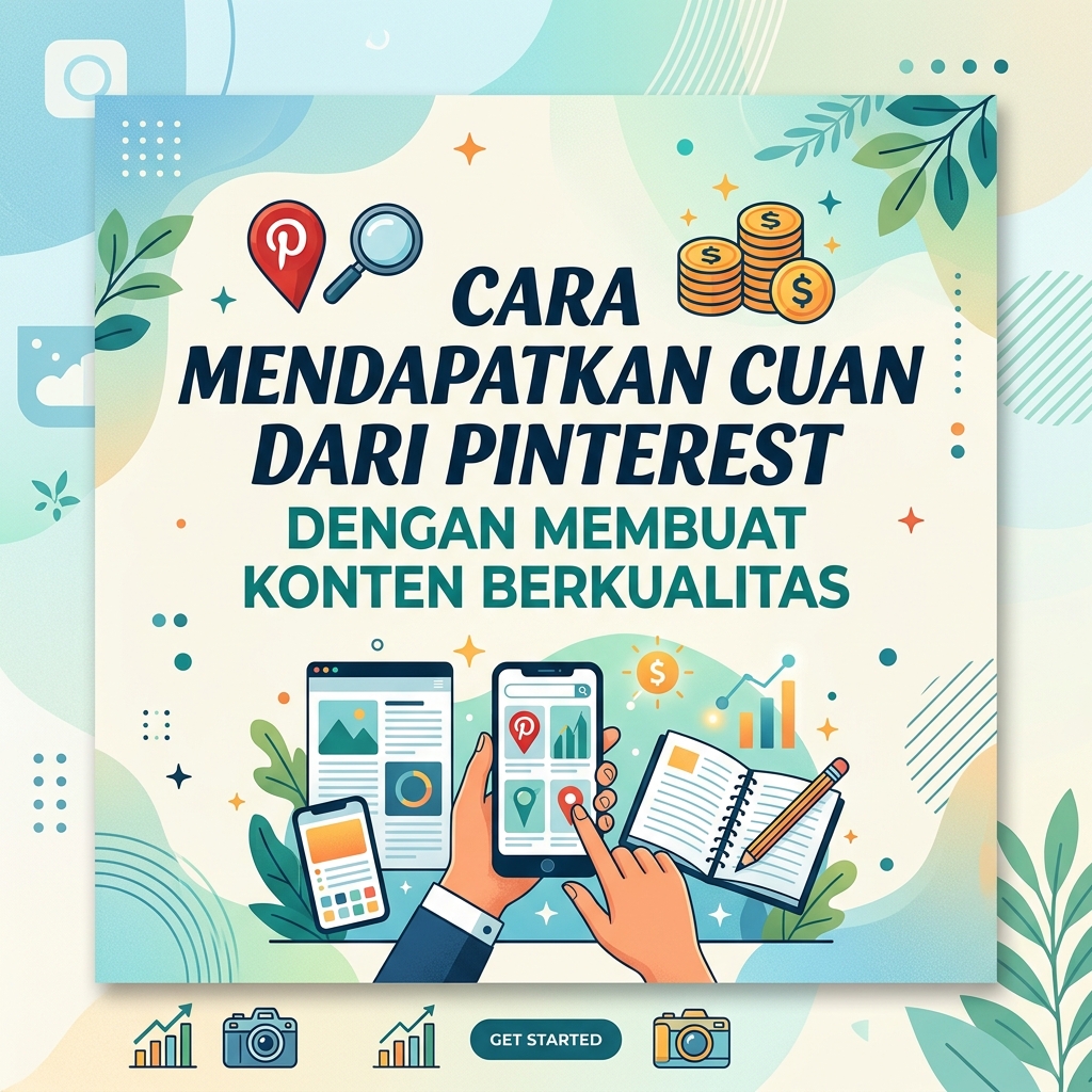 Cara Mendapatkan Cuan dari Pinterest dengan Membuat Konten