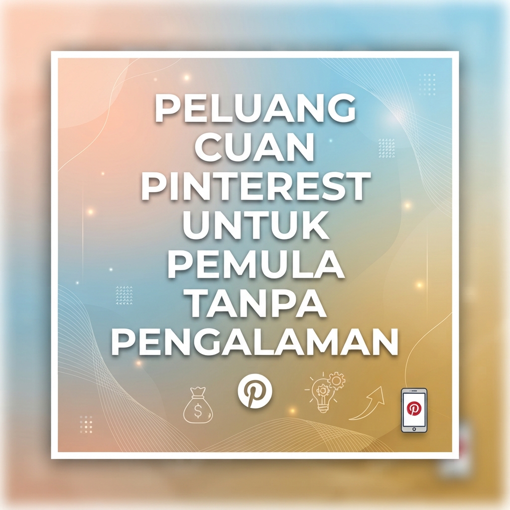 Peluang Cuan Pinterest untuk Pemula Tanpa Pengalaman
