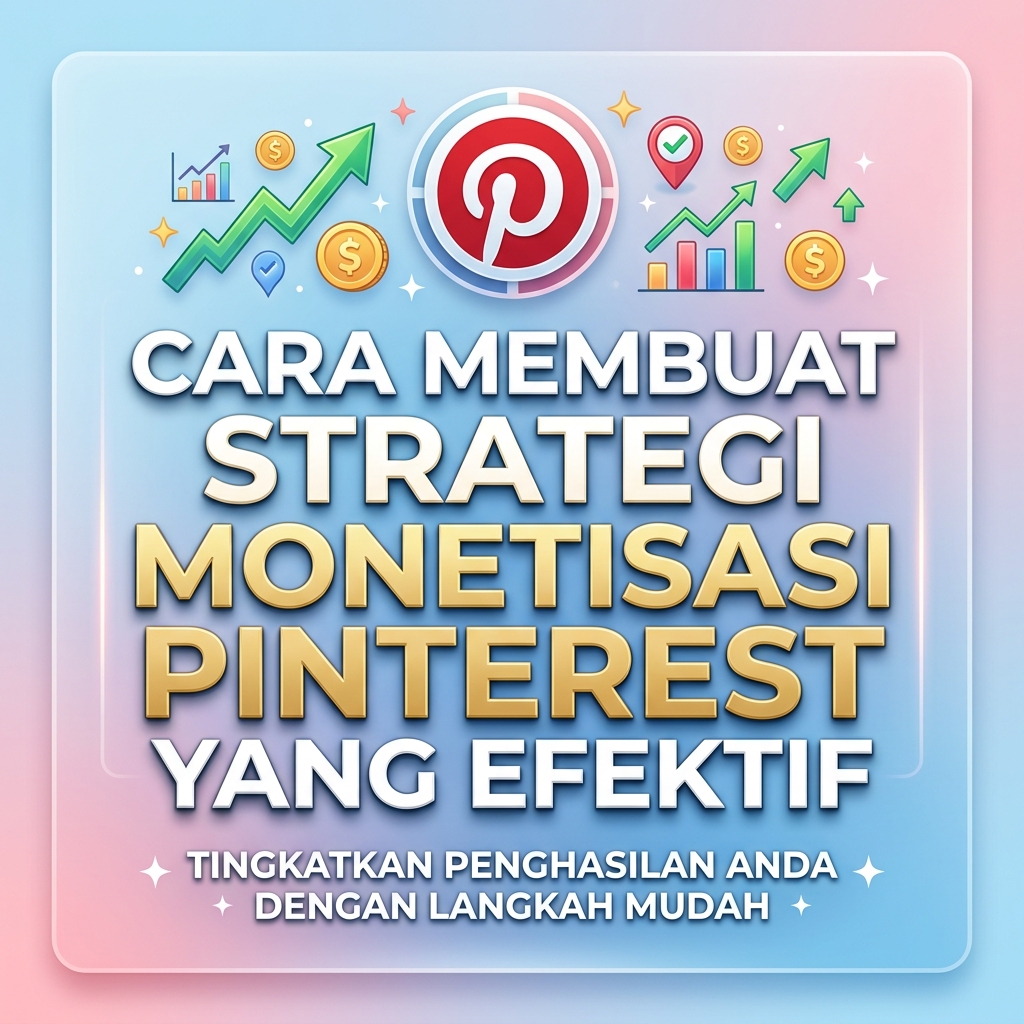 Cara Membuat Strategi Monetisasi Pinterest yang Efektif