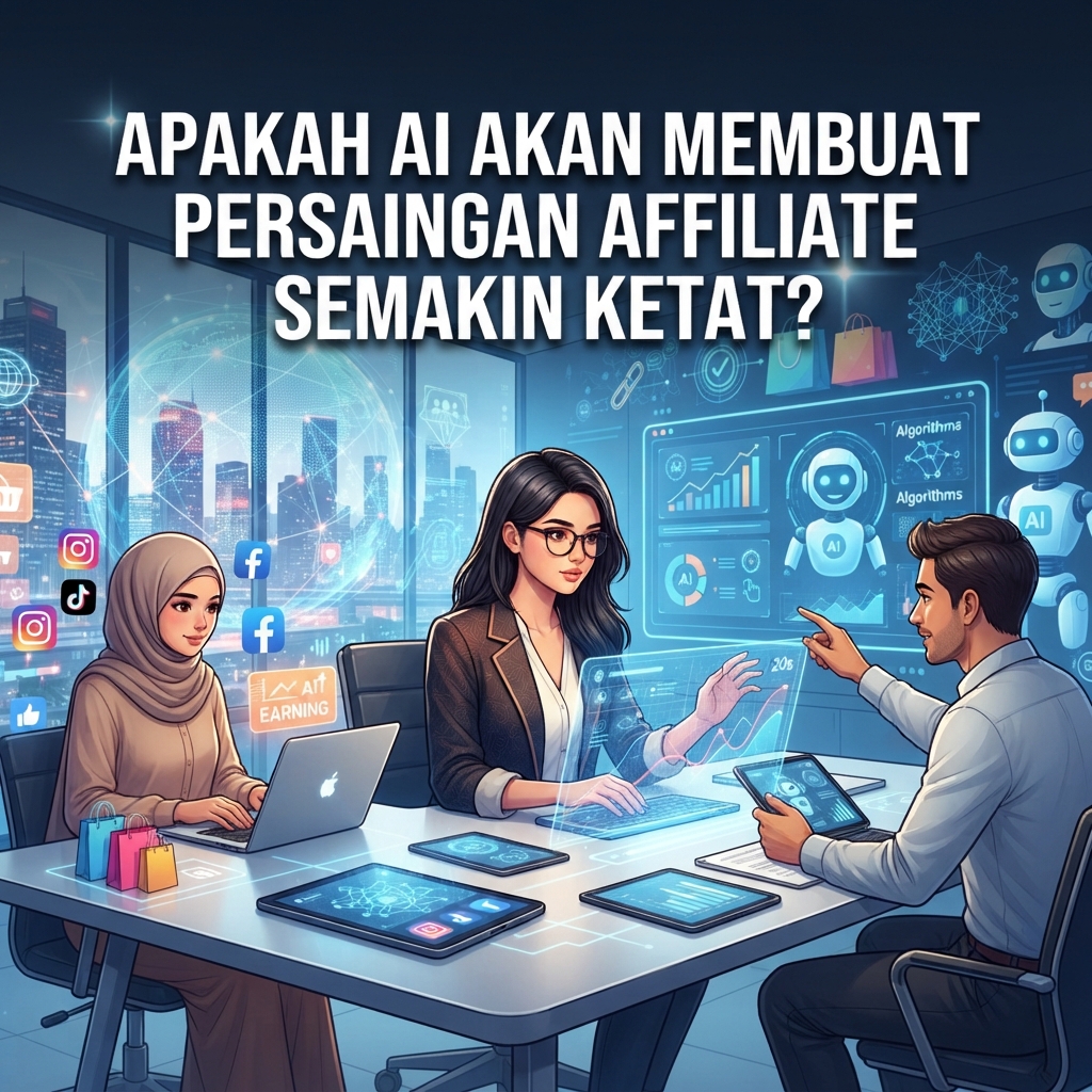 Apakah AI Akan Membuat Persaingan Affiliate Semakin Ketat?