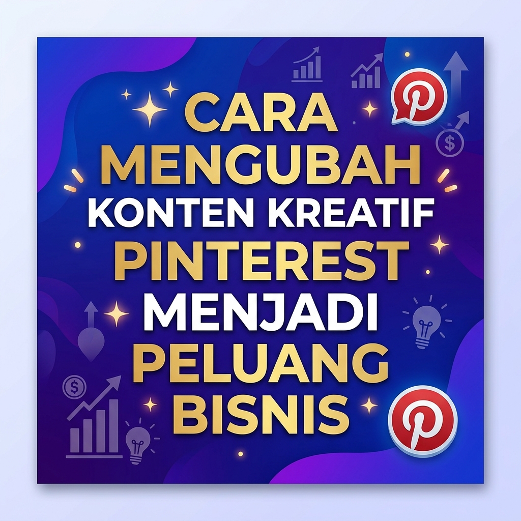Cara Mengubah Konten Kreatif Pinterest Menjadi Peluang Bisnis